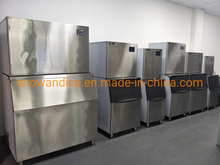 Ice Cube Machine Manufacturers 500kg Crescent Ice Maker