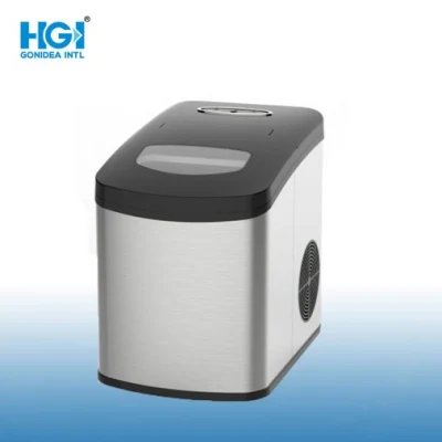 Hgi Tragbare Bullet 12 kg Kunststoff-Tisch-Mini-Eismaschine für Zuhause