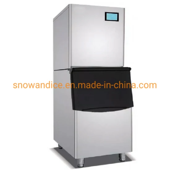 Automatische Crescent-Eismaschine, 180 kg/Tag, Hochleistungs-Eiswürfelbereiter