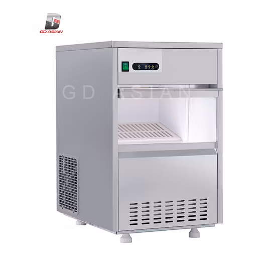 Tob Sale 49 kg Zb60 Hochproduktiver kommerzieller Bullet-Eisbereiter